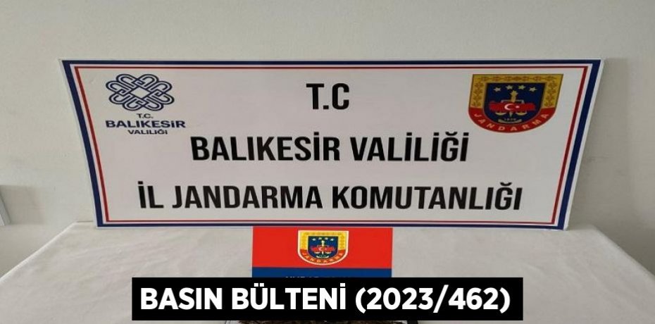 Basın Bülteni (2023/462)