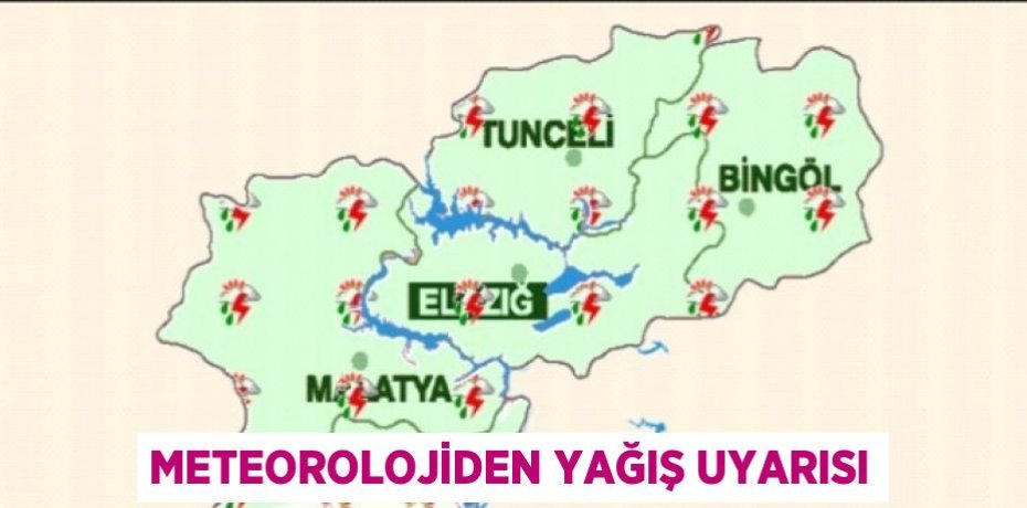 METEOROLOJİDEN YAĞIŞ UYARISI