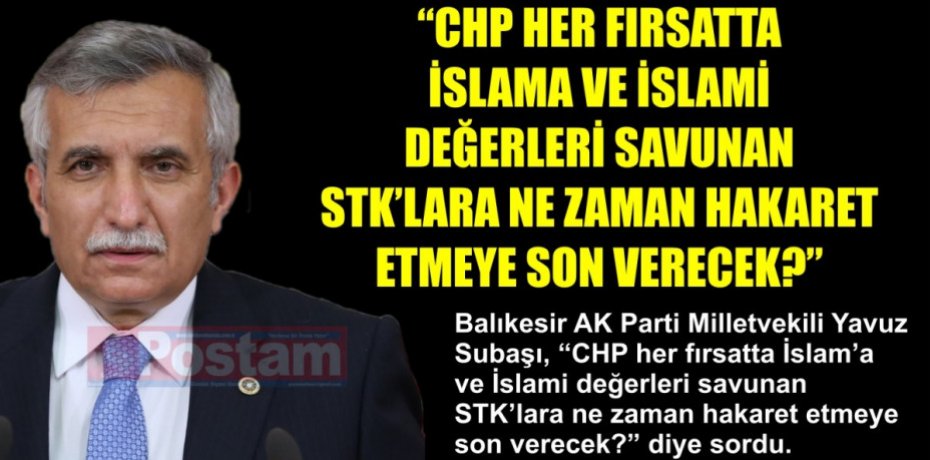 "CHP NE ZAMAN SON VERECEK?"