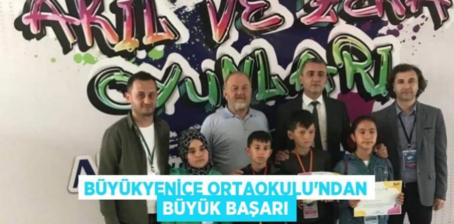 Büyükyenice Ortaokulu'ndan büyük başarı