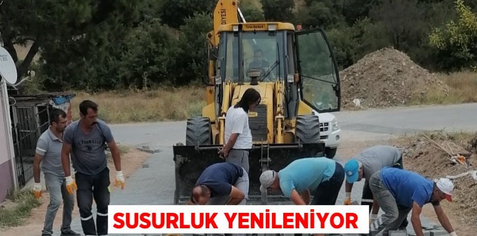 SUSURLUK YENİLENİYOR
