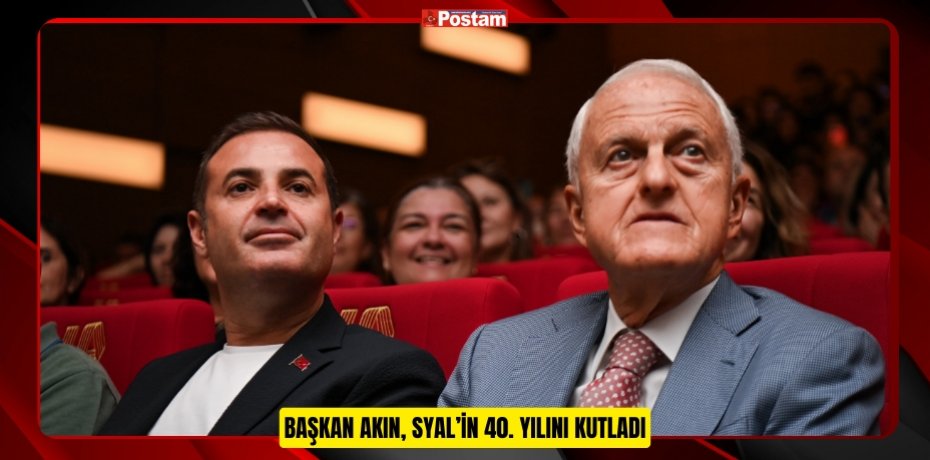 Başkan Akın, SYAL’in 40. Yılını kutladı