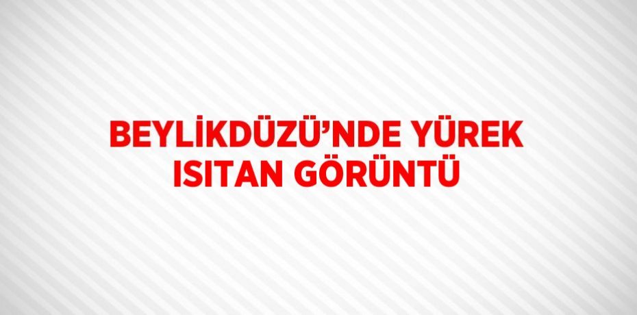 BEYLİKDÜZÜ’NDE YÜREK ISITAN GÖRÜNTÜ