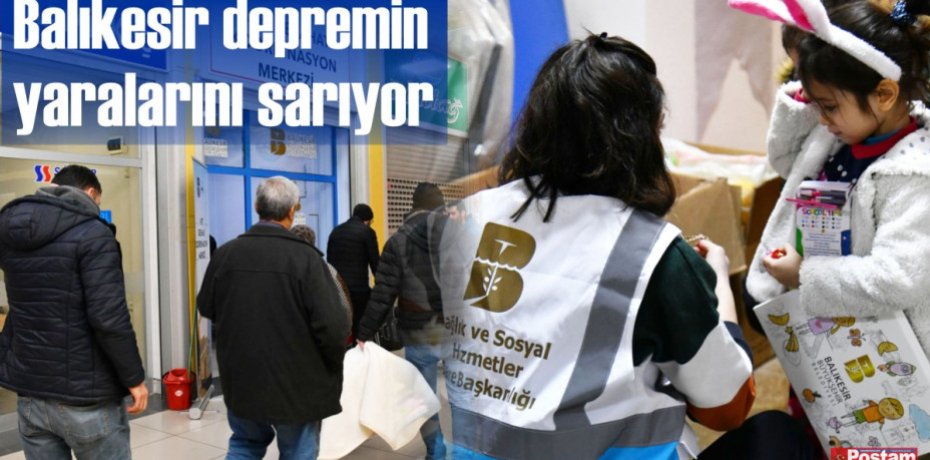 Balıkesir depremin yaralarını sarıyor