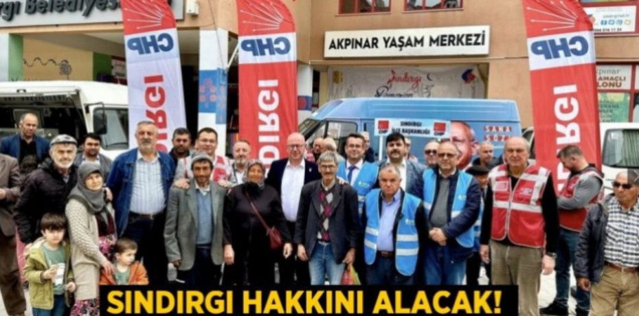 SINDIRGI HAKKINI ALACAK!