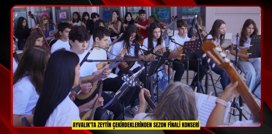Ayvalık'ta Zeytin Çekirdeklerinden sezon finali konseri  