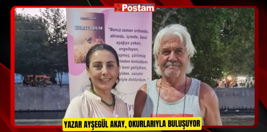 Yazar Ayşegül Akay, okurlarıyla buluşuyor