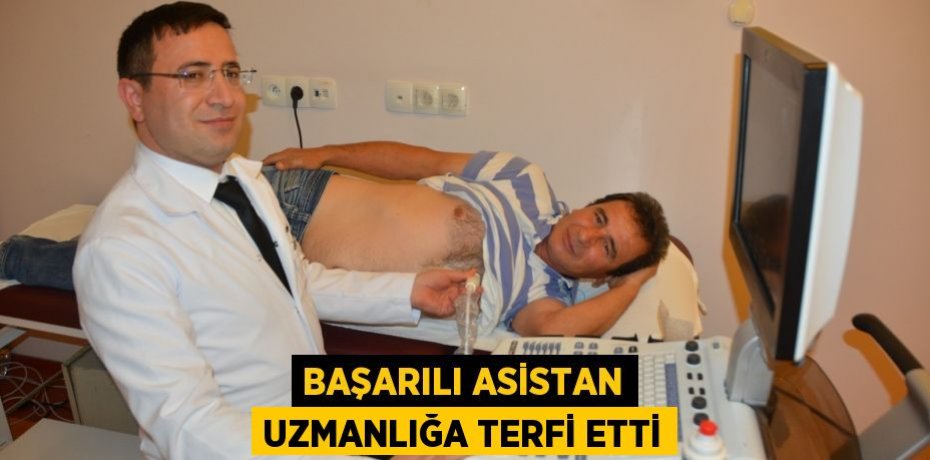 Başarılı asistan uzmanlığa terfi etti