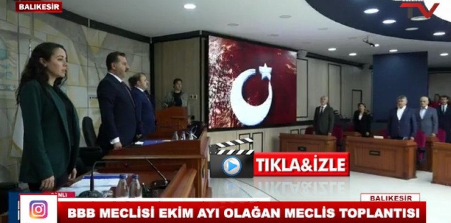 BBB MECLİSİ EKİM AYI OLAĞAN MECLİS TOPLANTISI