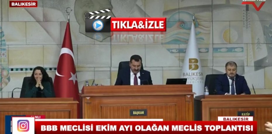 BBB MECLİSİ EKİM AYI OLAĞAN MECLİS TOPLANTISI