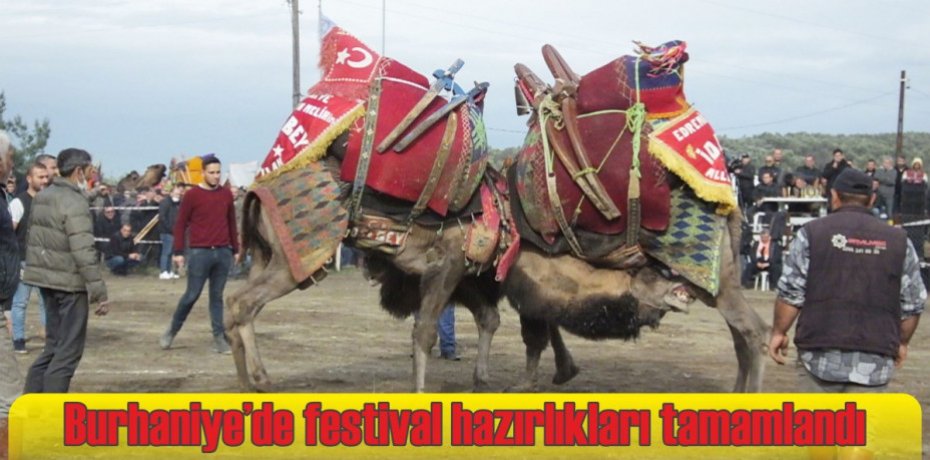 Burhaniye’de festival hazırlıkları tamamlandı