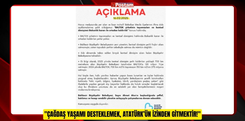 BÜYÜKŞEHİR'DEN KENTSEL DÖNÜŞÜM ARAZİLERİ İLE İLGİLİ AÇIKLAMA!