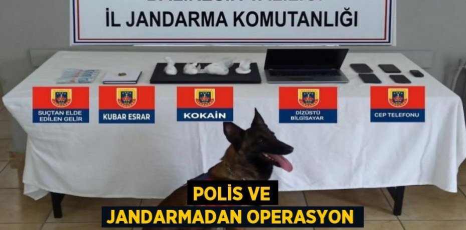 Polis ve jandarmadan operasyon