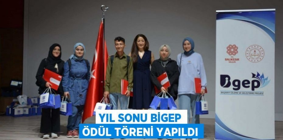 Yıl Sonu BİGEP Ödül Töreni Yapıldı