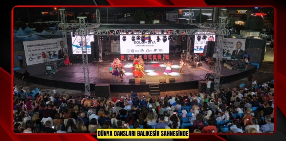 Dünya Dansları Balıkesir Sahnesinde