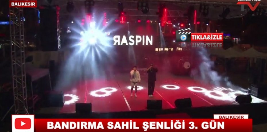 BANDIRMA SAHİL ŞENLİĞİ 3. GÜN