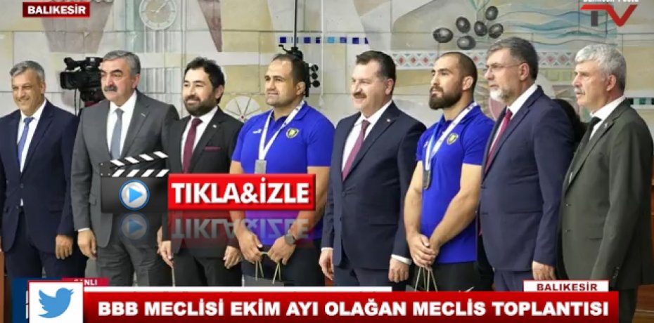 BBB MECLİSİ EKİM AYI OLAĞAN MECLİS TOPLANTISI