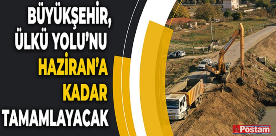 Büyükşehir, Edremit Ülkü Yolu’nu yeniliyor