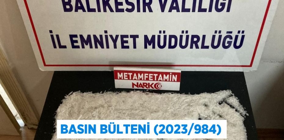 Basın Bülteni (2023/984)