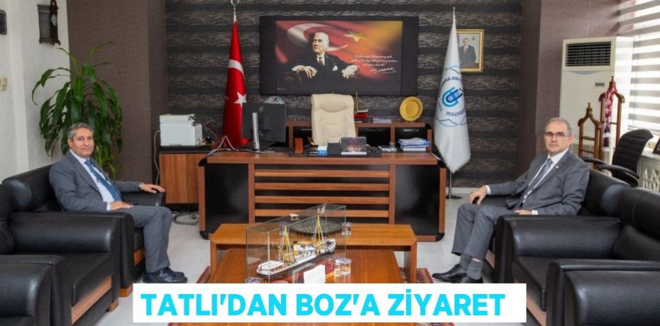 Tatlı'dan Boz'a ziyaret 