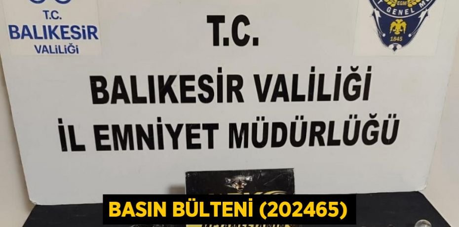 Basın Bülteni (202465)