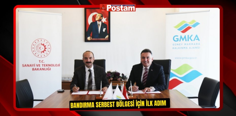 Bandırma serbest bölgesi için ilk adım  