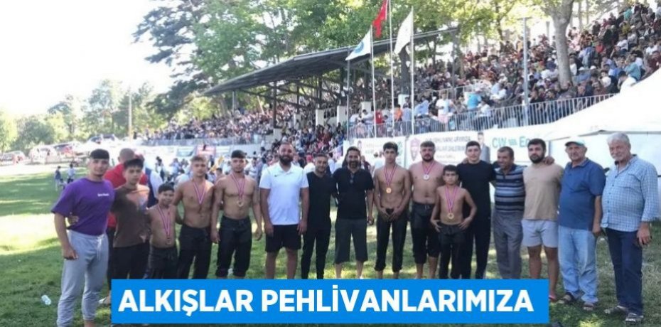 ALKIŞLAR PEHLİVANLARIMIZA