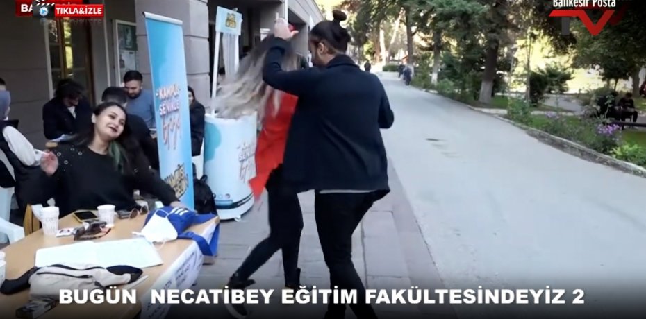 BUGÜN NECATİBEY EĞİTİM FAKÜLTESİNDEYİZ