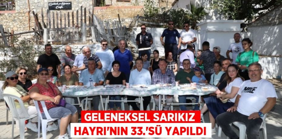 Geleneksel Sarıkız Hayrı'nın 33.'sü yapıldı