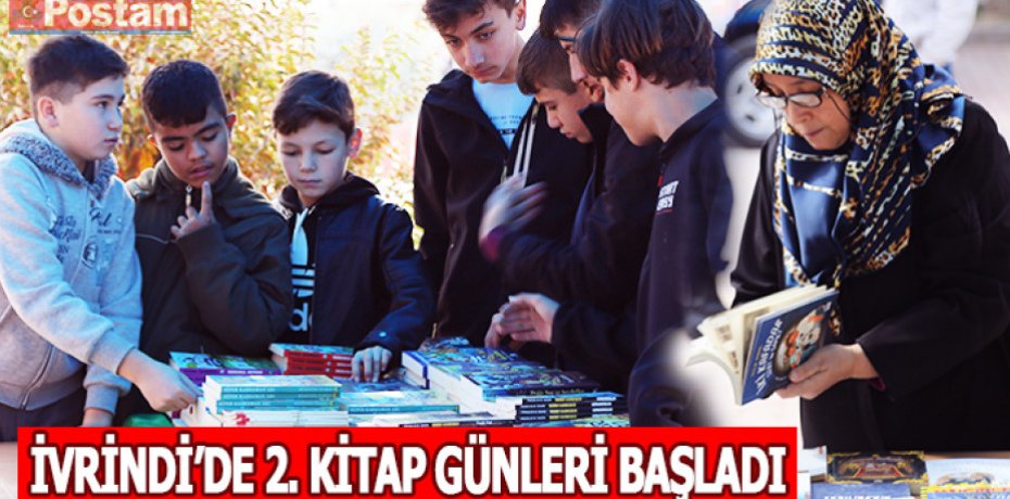 İVRİNDİ’DE 2. KİTAP GÜNLERİ BAŞLADI