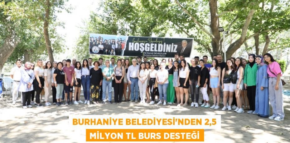 Burhaniye Belediyesi'nden 2,5 Milyon TL Burs Desteği
