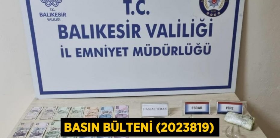 Basın Bülteni (2023819)