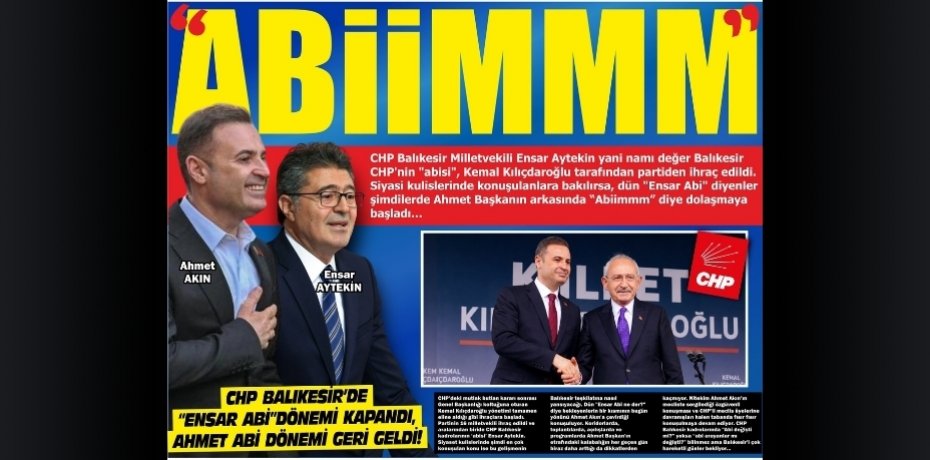 “ABİİMMM”