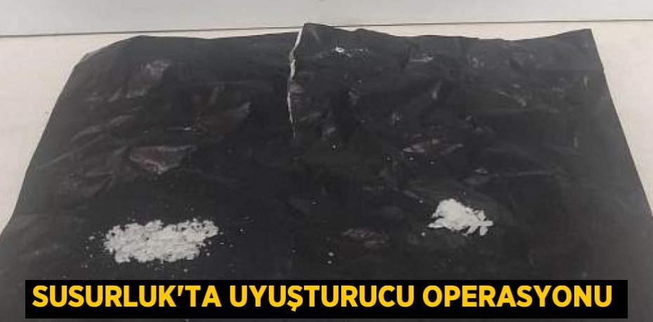 SUSURLUK’TA UYUŞTURUCU OPERASYONU