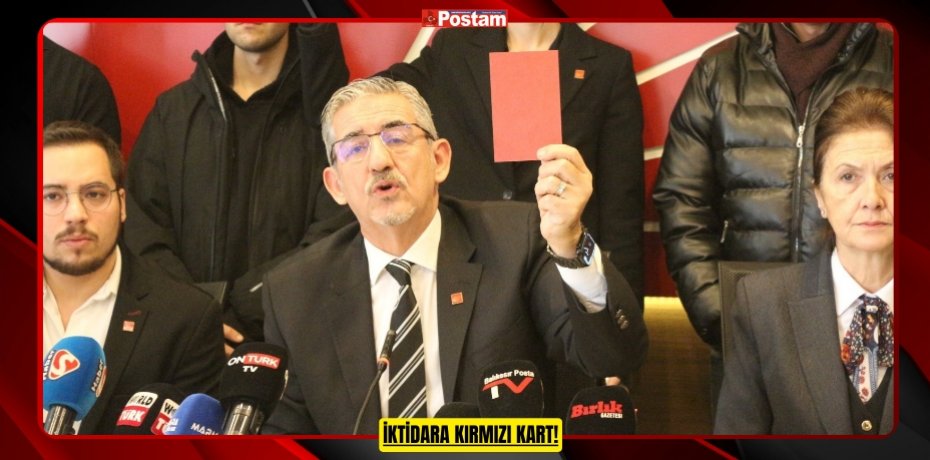 İKTİDARA KIRMIZI KART!