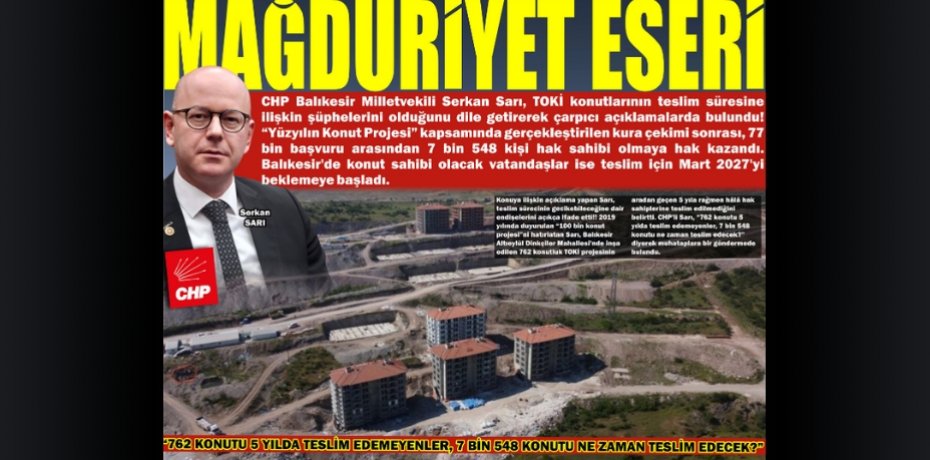 MAĞDURİYET ESERİ!