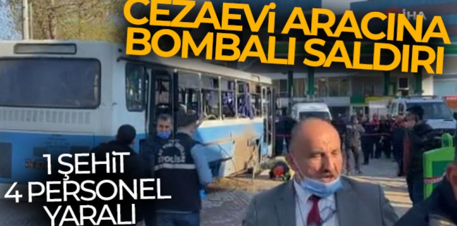 Bursa'da ceza infaz kurumuna ait servise bombalı saldırı: 1 şehit