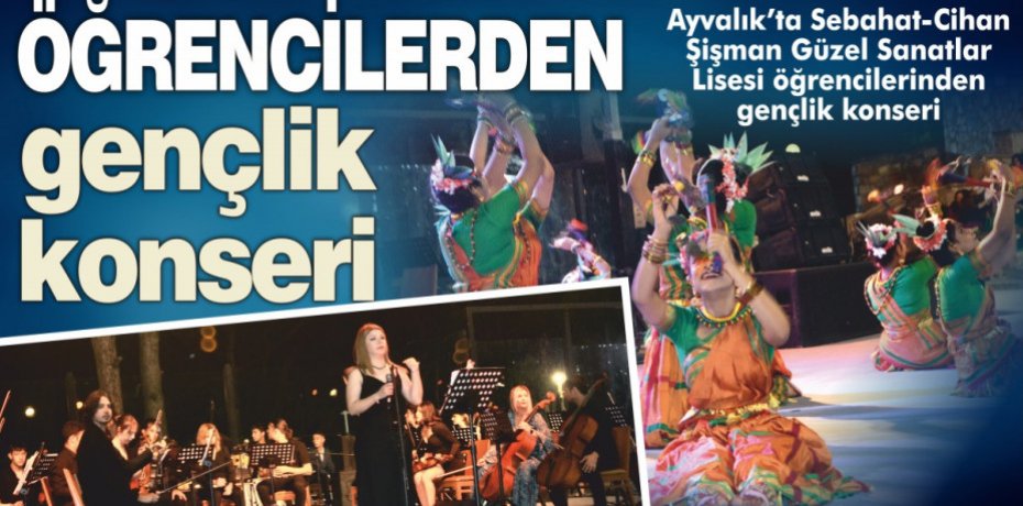 Öğrencilerinden gençlik konseri