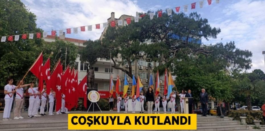 Coşkuyla kutlandı
