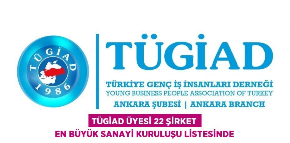 TÜGİAD Üyesi 22 Şirket en büyük sanayi kuruluşu listesinde
