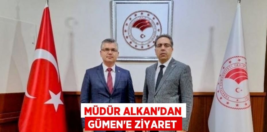 MÜDÜR ALKAN’DAN GÜMEN’E ZİYARET