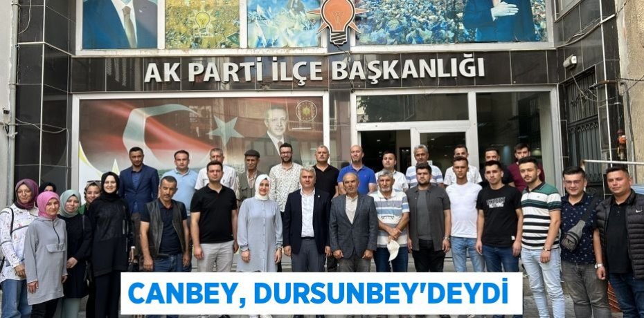 Canbey, Dursunbey'deydi
