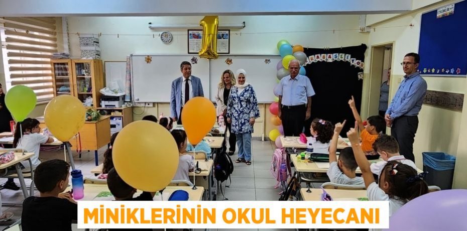 Miniklerinin Okul Heyecanı