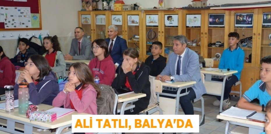 Ali Tatlı, Balya'da