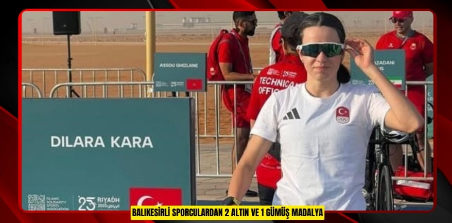 Balıkesirli sporculardan 2 altın ve 1 gümüş madalya