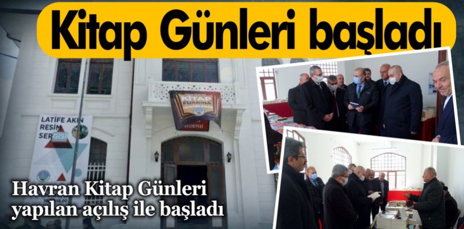 Havran Kitap Günleri başladı