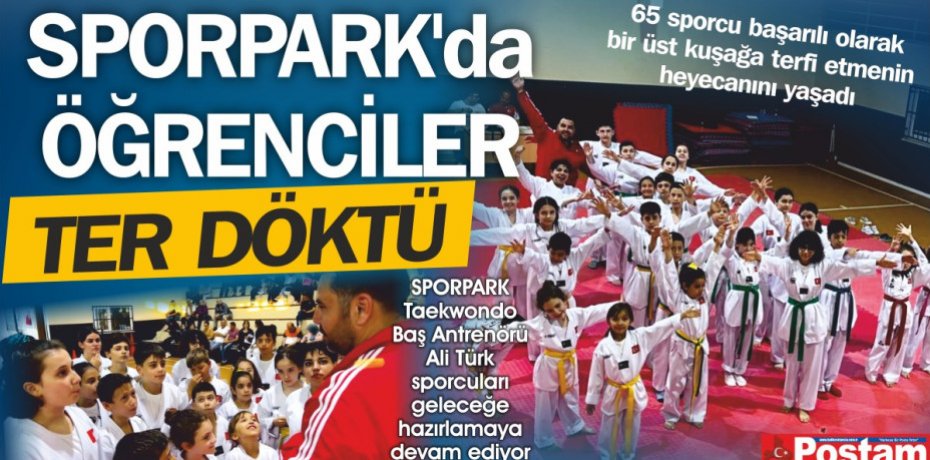 SPORPARK'da ÖĞRENCİLER BİRBİRLERİYLE YARIŞTILAR