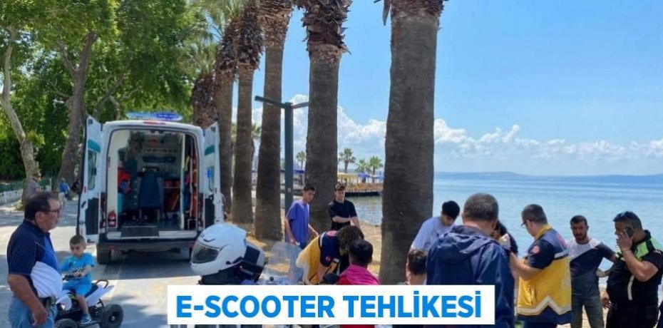 E-scooter tehlikesi