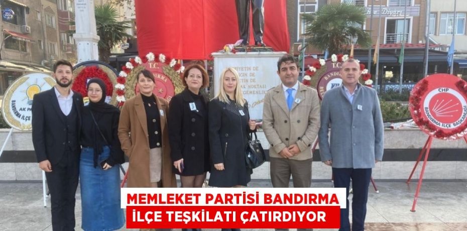 Memleket Partisi Bandırma İlçe Teşkilatı çatırdıyor  