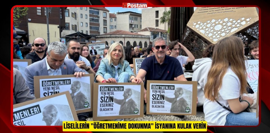 LİSELİLERİN "ÖĞRETMENİME DOKUNMA" İSYANINA KULAK VERİN